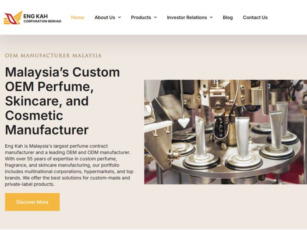Top 7 Skin Care Manufacturers in Malaysia 1