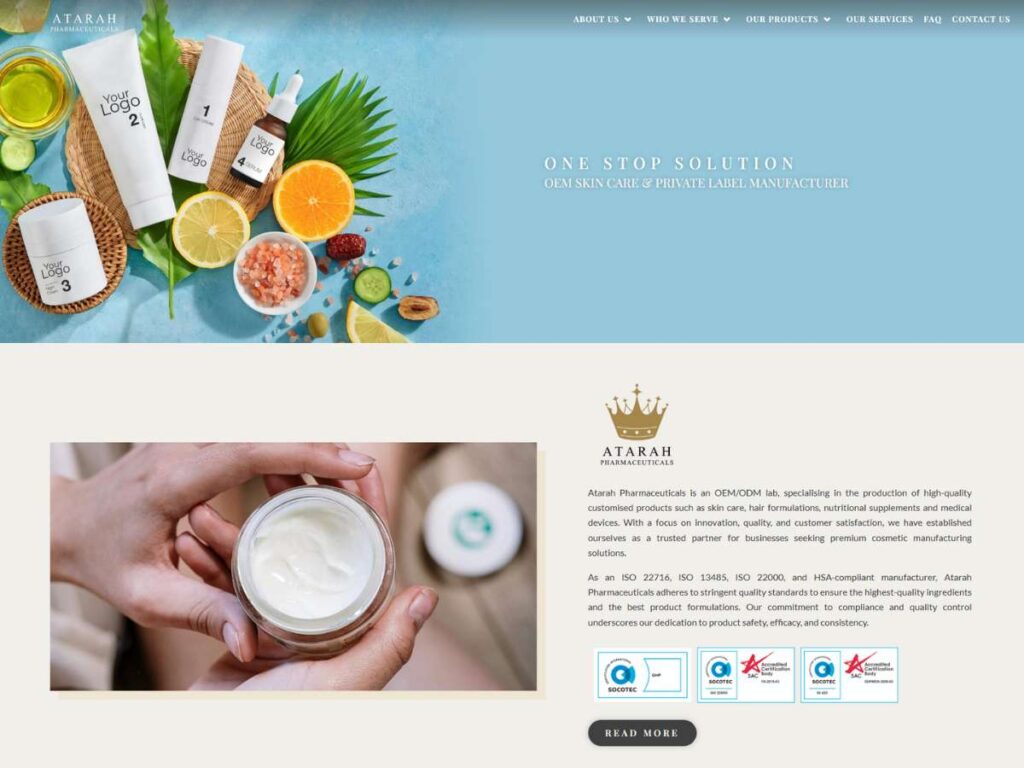 Top 9 Skincare Manufacturers in Singapore 8 Top 9 Skincare Manufacturers in Singapore 8